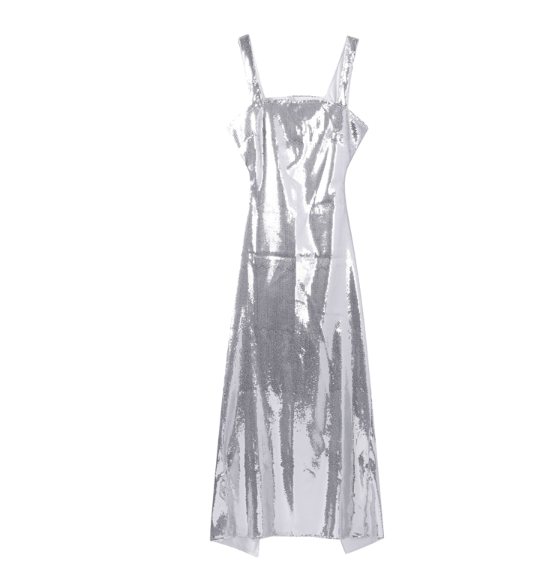 Elegant Square Neck Backless Gown - Hollow Out Design - HalleBeauty
